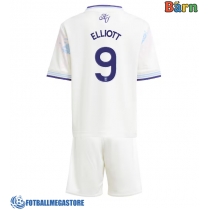 Fotballdrakt Barn Aston Villa Harvey Elliott #9 Tredjedraktsett 2025-26 Kortermet (+ Korte bukser)